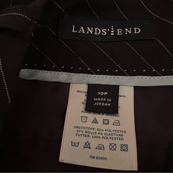 Lands’ End women’s strip dress pants. - Picture 3 of 5